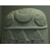 Babylonian boundary stone, crescent and solar discs